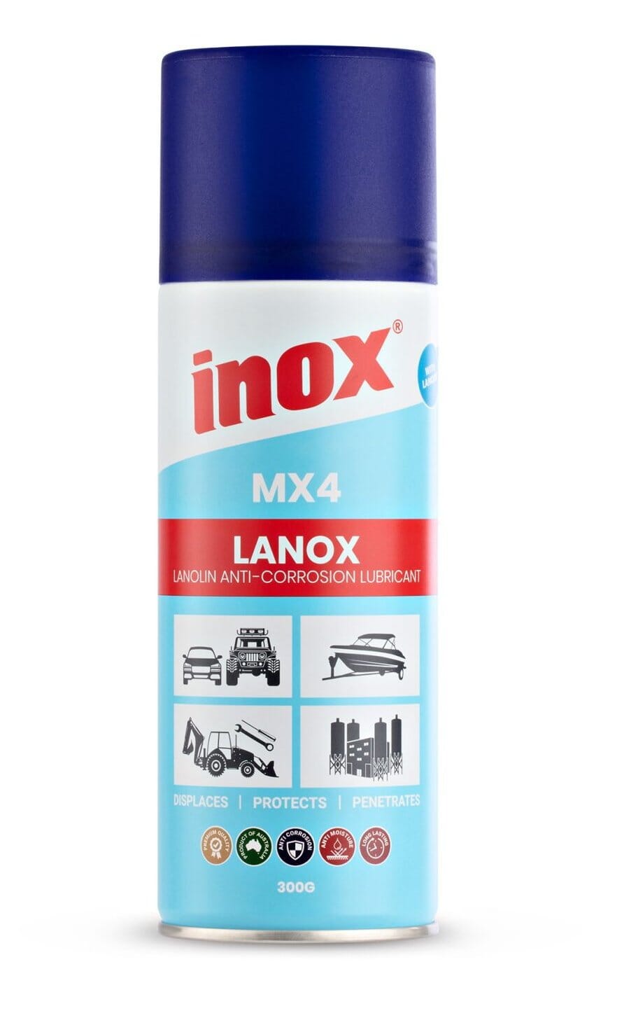Inox MX4 Lanox Lanolin Lubricant - Aerosol 300gm