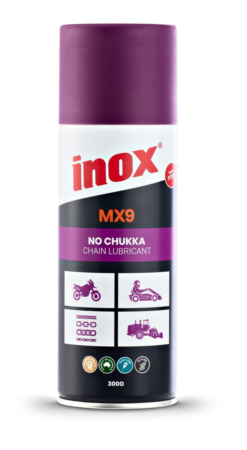 Inox MX9 No Chukka Chain Lube - Aerosol 300gm