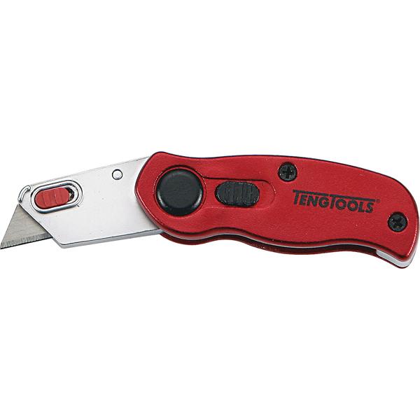 Teng 98Mm Utility Knife - Mini Folding | Cutting Tools - Knives-Hand Tools-Tool Factory