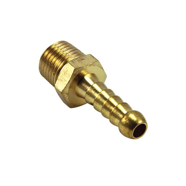 Champion Ryco Brass Airline 1/4In Bsp Male Hose Barb -2Pk | Brass Fittings - Mail Tail Piece (BSP)-Fasteners-Tool Factory