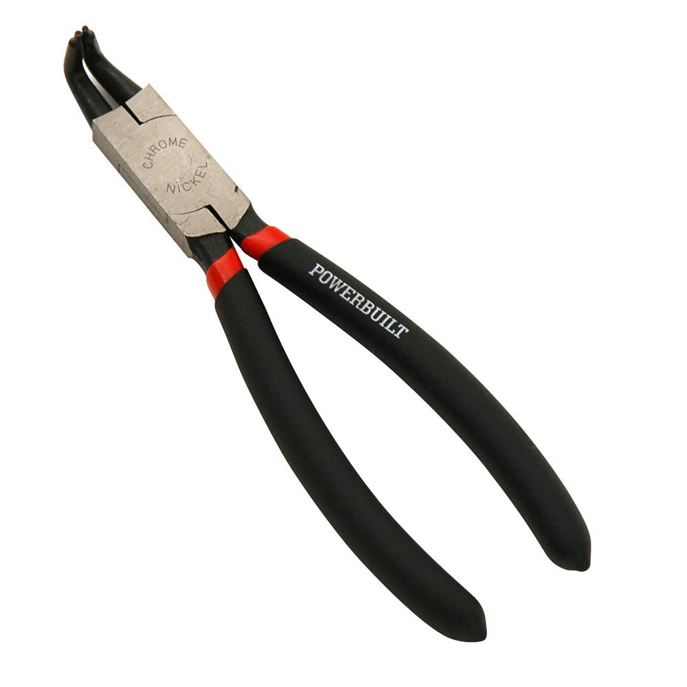 Powerbuilt 175mm/7" Straight Nose Internal Circlip Plier