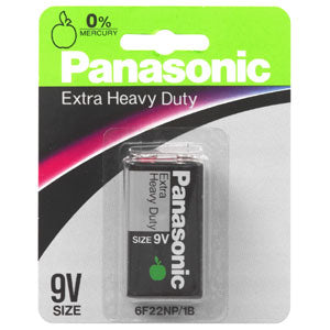 Panasonic 9V Battery Extra Heavy Duty (1pk)