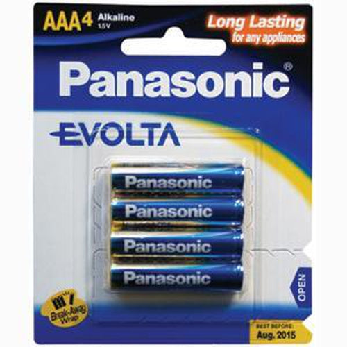 Panasonic Aaa Battery Evolta Alkaline (4Pk) | Alkaline - AAA Size-Batteries-Tool Factory
