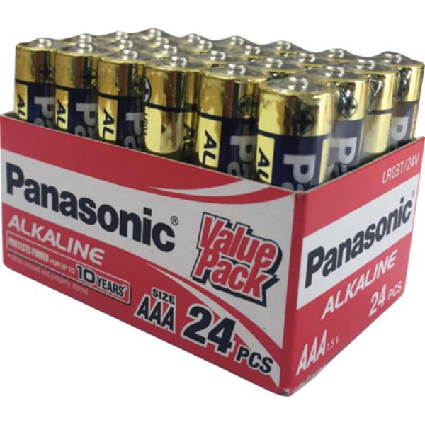 Panasonic Aaa Battery Alkaline (24Pk) | Alkaline - AAA Size-Batteries-Tool Factory