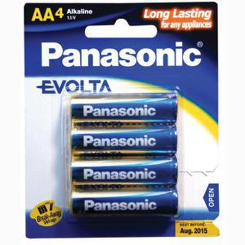 Panasonic Aa Battery Evolta Alkaline (4Pk) | Alkaline - AA Size-Batteries-Tool Factory