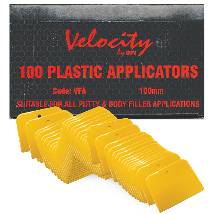 Velocity Plastic Applicator 4" (Box 100)-Fillers & Applicators-Tool Factory