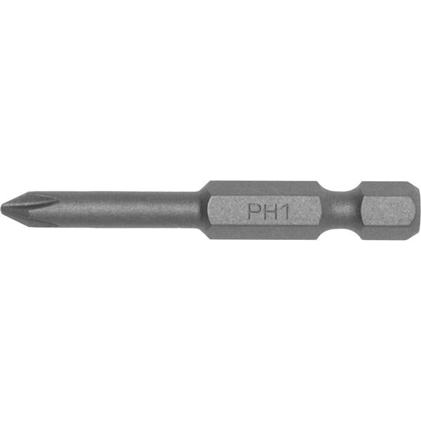 Teng 3Pc 1/4In Hex Ph#1 Bit X 50Mm (L) | Bits & Drivers - Phillips (50mm Long)-Hand Tools-Tool Factory