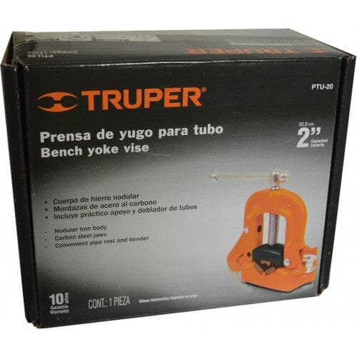 Truper Pipe Vice - Hinged 50mm