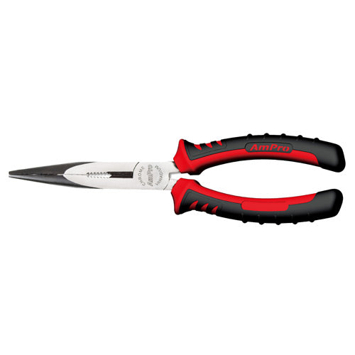 AmPro Long Nose Pliers 200mm-Hand Tools-Tool Factory