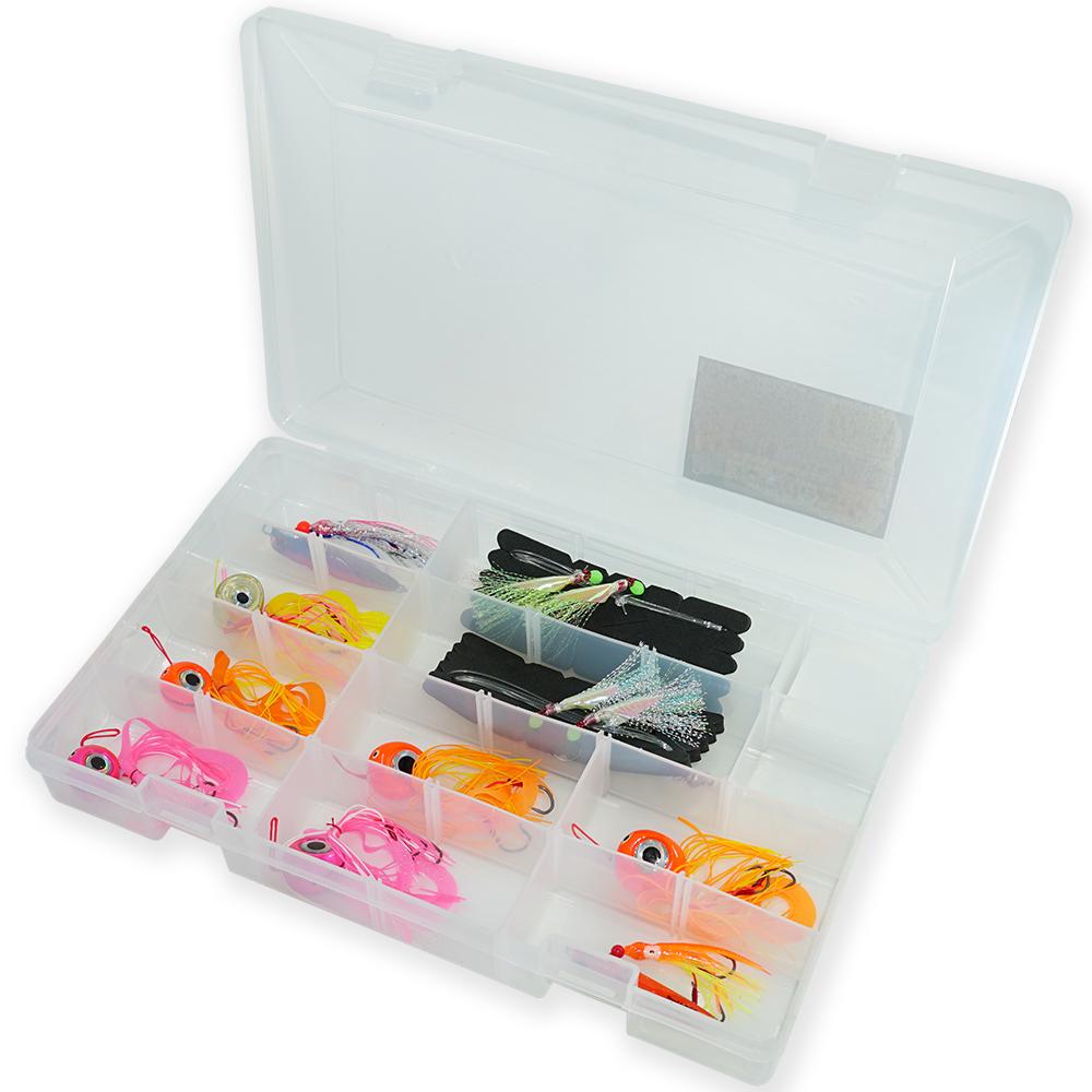 Tacklepro 10Pc Fishing Lure Assortement W/ Tackle Box | Tackle Boxes-Fishing-Tool Factory