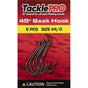 Tacklepro 45Deg. Beak Hook #4/0 - 6Pc | Hooks - Beak-Fishing-Tool Factory