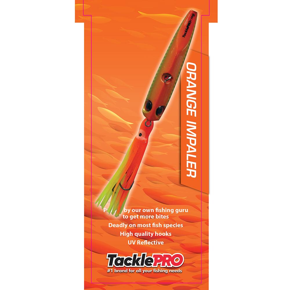 Tacklepro Inchiku Lure 60Gm - Orange Impaler | Jigs & Lures - Inchiku-Fishing-Tool Factory
