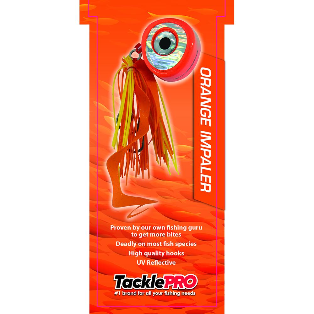 Tacklepro Kabura Lure 80Gm - Orange Impaler | Jigs & Lures - Kabura-Fishing-Tool Factory