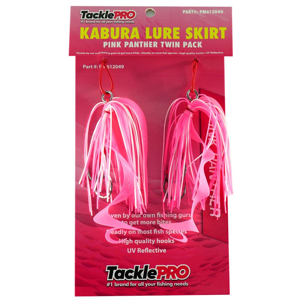 Tacklepro Kabura Lure Skirt - Pink Panther (Twin Pack) | Jigs & Lures - Inchiku-Fishing-Tool Factory