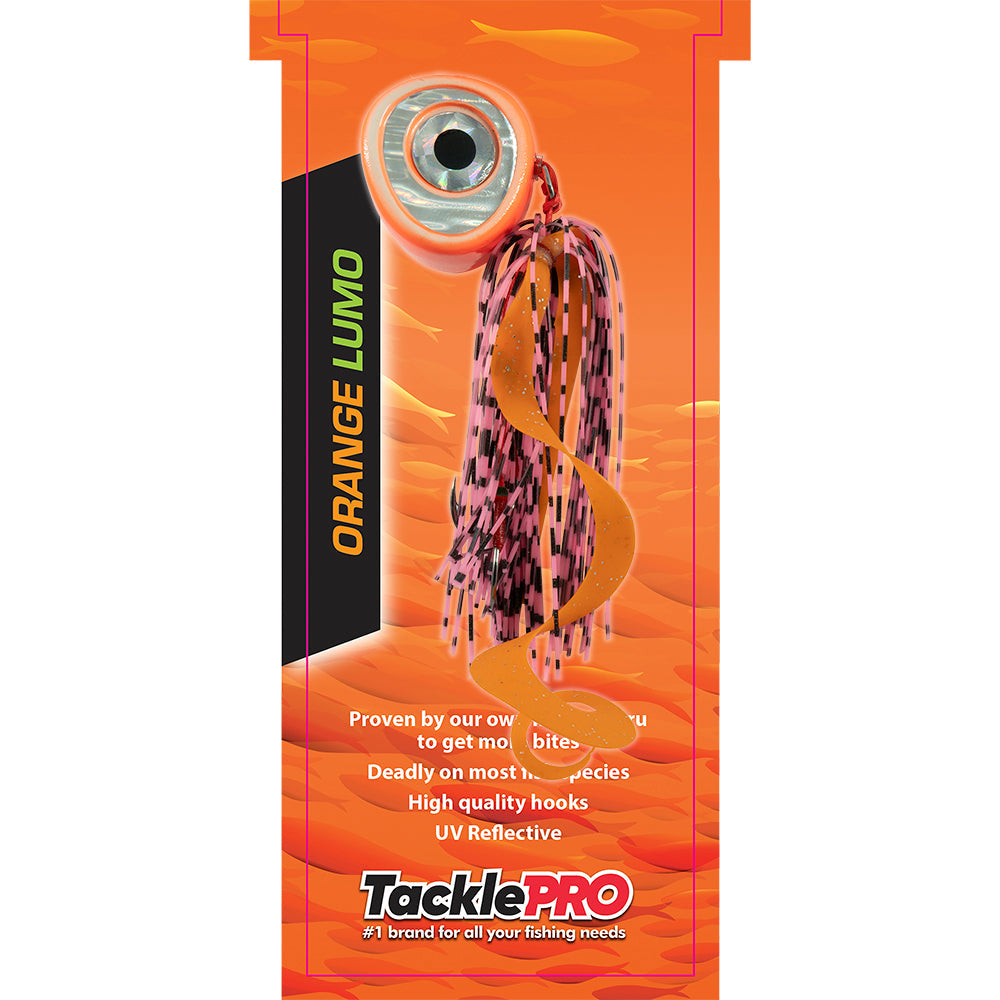 TacklePro Kabura Lure 240gm - Orange Lumo
