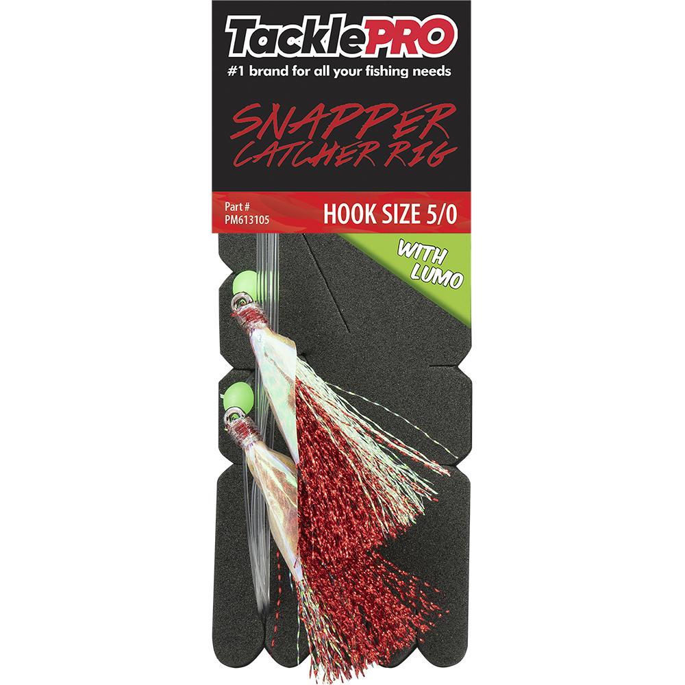 Tacklepro Snapper Catcher Red & Lumo - 5/0 | Snapper Catchers-Fishing-Tool Factory