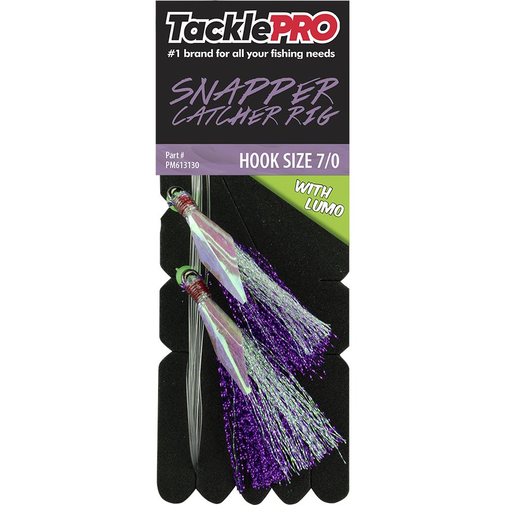 Tacklepro Snapper Catcher Purple & Lumo - 7/0 | Snapper Catchers-Fishing-Tool Factory