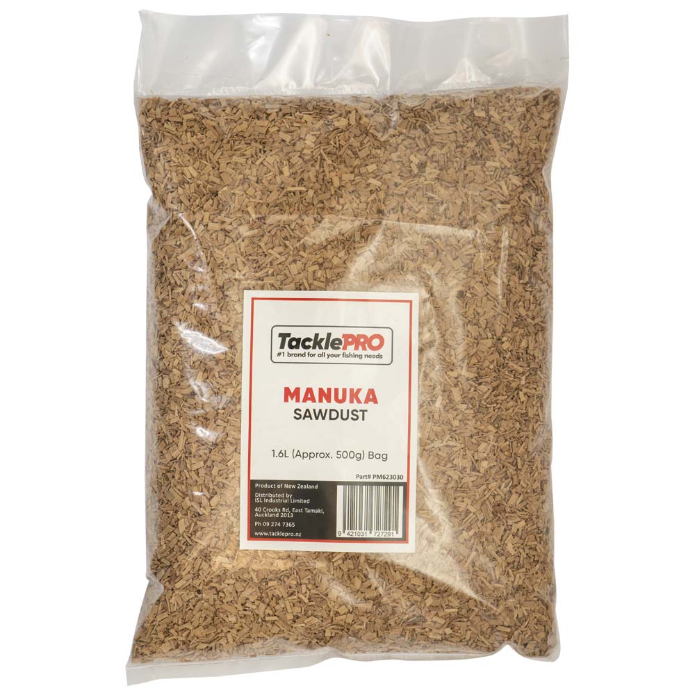 TacklePro Manuka Sawdust - Small 1.6L (Approx 500g)