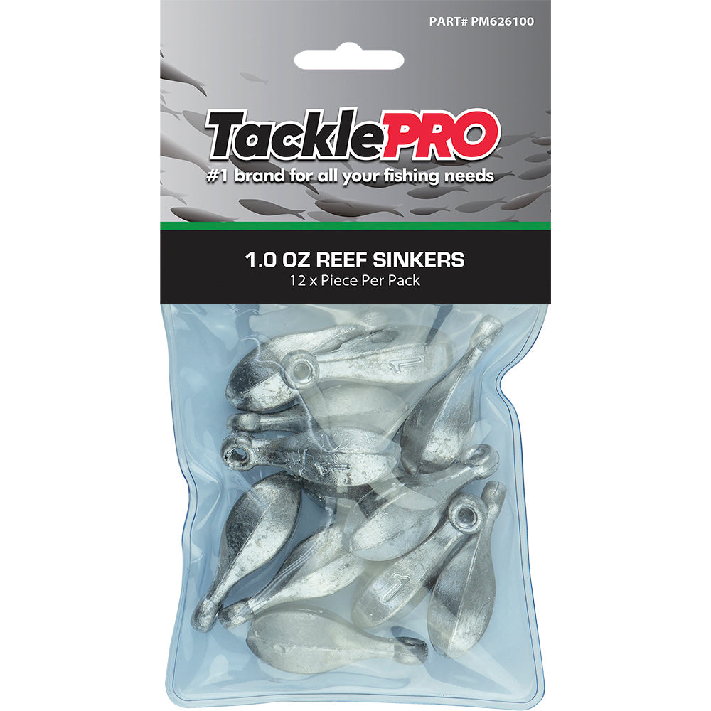 TacklePro Reef Sinker 1.0oz - 12pc Pack
