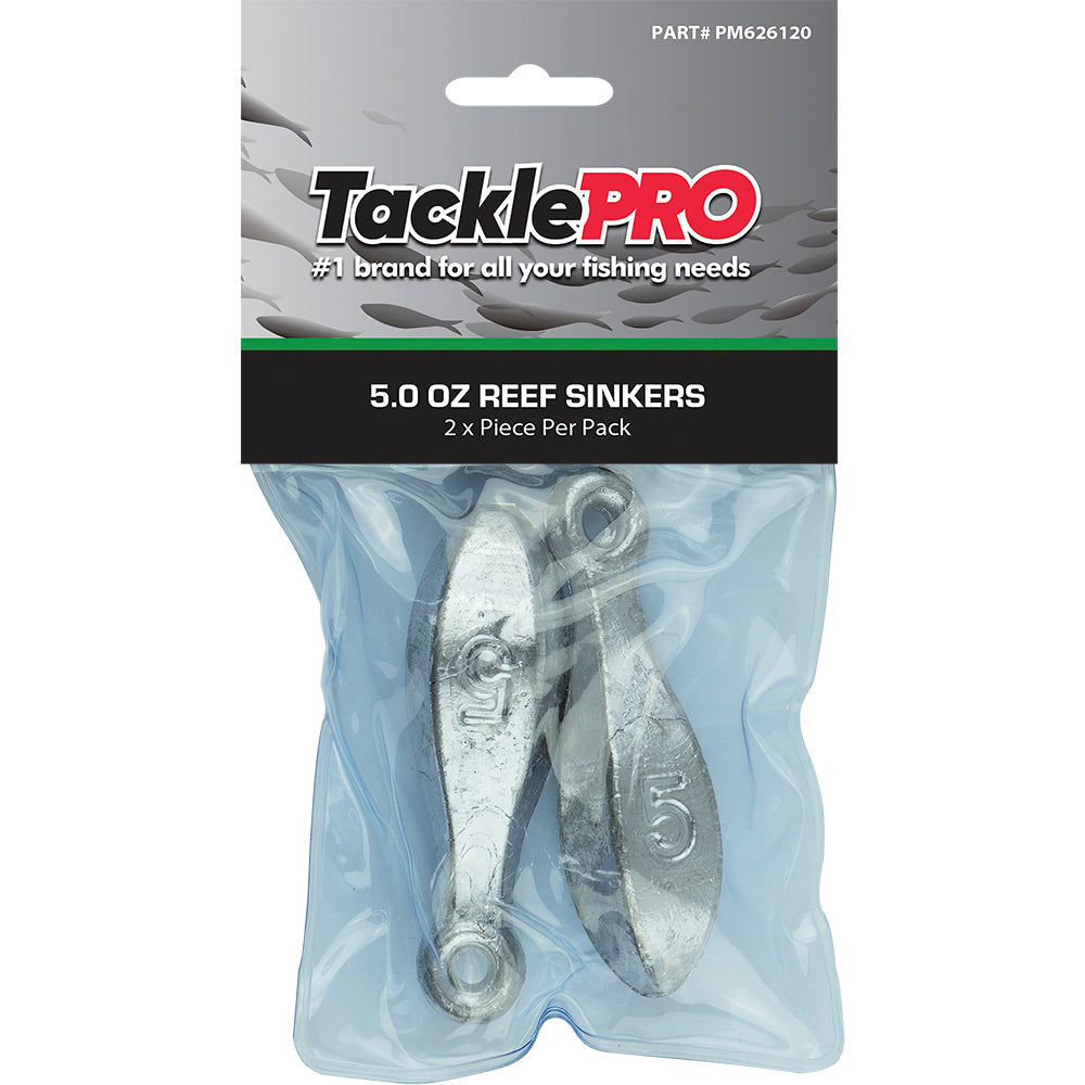 TacklePro Reef Sinker 5.0oz - 2pc Pack