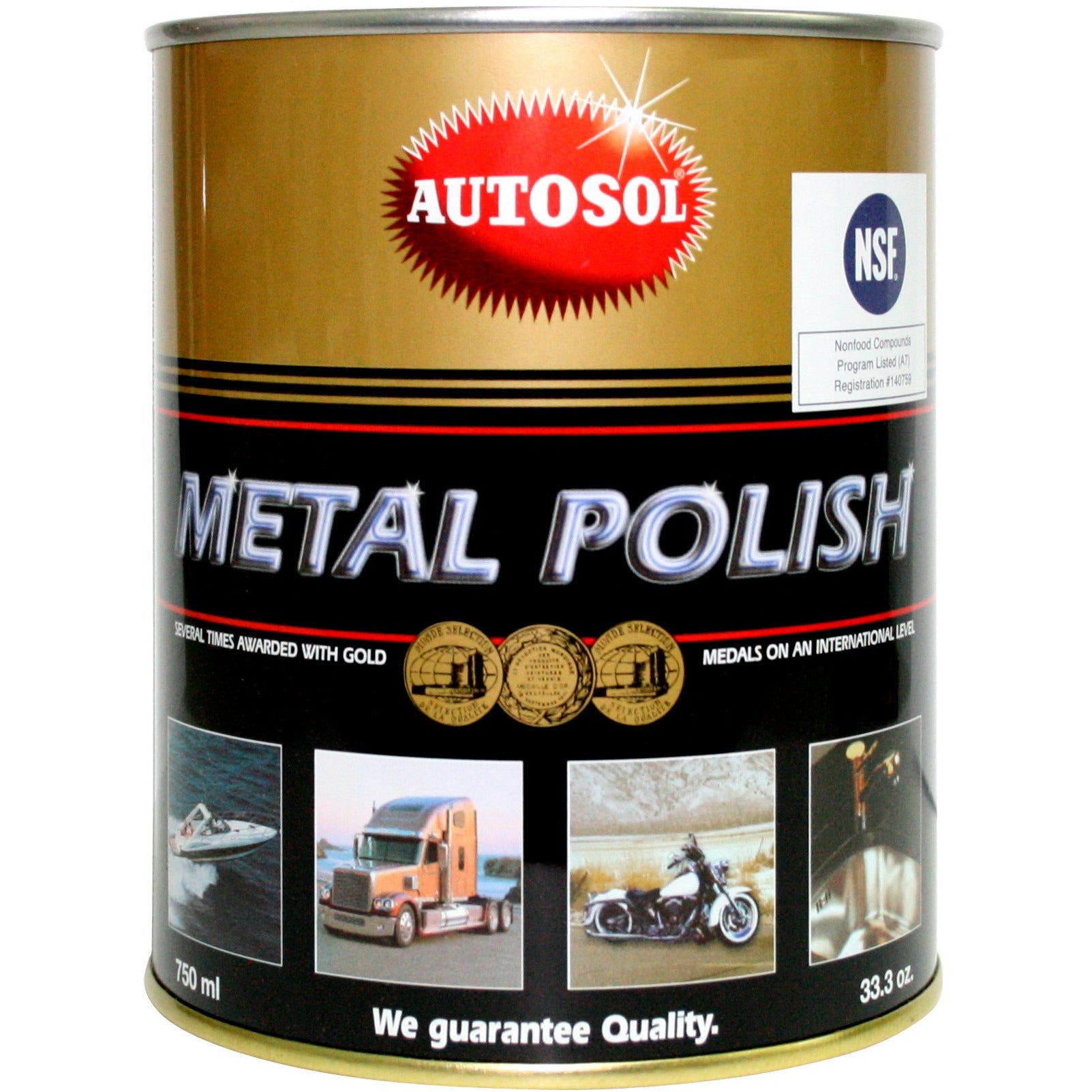 Autosol Metal Polish 750ml (1Kg)-Cleaners & Polishers-Tool Factory