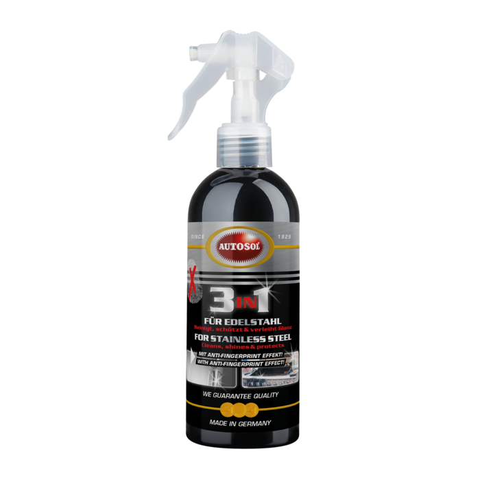 Autosol 3 in 1 for Stainless Steel Cleaner 250mls