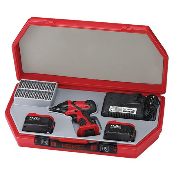Teng 26Pc 14.4V Screwdriver Set(3.0Ah Li-Ion)** | Cordless - Impact Wrenches-Power Tools-Tool Factory