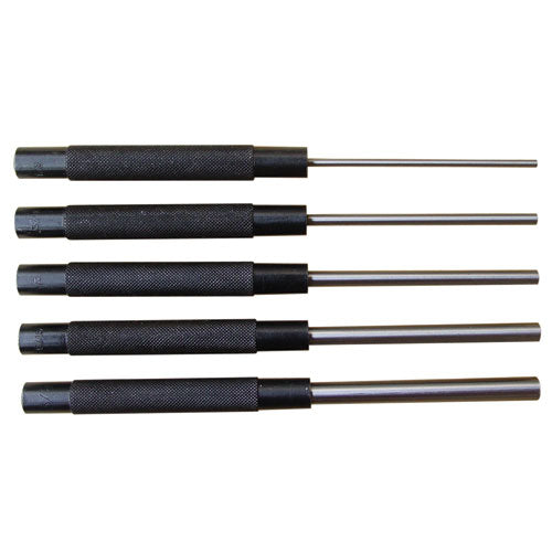 Ozar Pin Punch Set 5pc Long Drive 1/8"-3/8" 1/8-3/8"-Hand Tools-Tool Factory