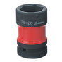 Koken 1"Dr Impact Rear Wheel Nut Socket 38mm x 20mm-Sockets & Accessories-Tool Factory