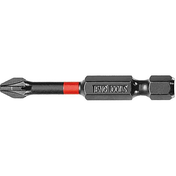 Teng 1Pc 1/4In Pz#1 Impact Screwdriver Bit 50Mm | Accessories - Pozi-Power Tools-Tool Factory