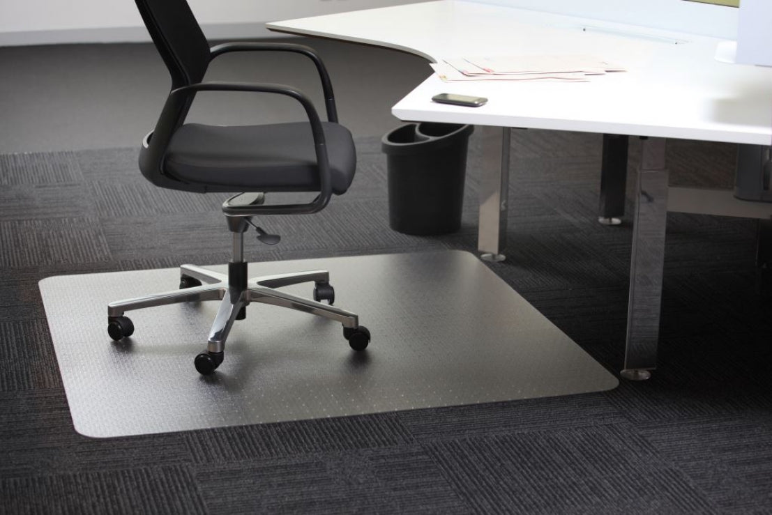 Carpet Polycarbonate Rectangle Chairmat - 5 Year Warranty