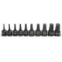 Koken 1/2"Dr Impact Hex Socket Set On Rail - 10pc 4-19mm Impact Hex Sockets-Sockets & Accessories-Tool Factory