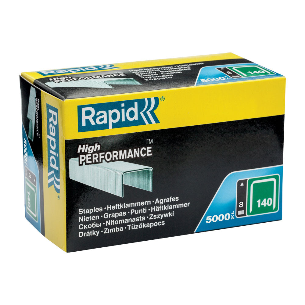 Rapid Staples 140/8 Galv *5K* CARDBOARD Box