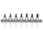 Koken 1/4" Dr Torx Socket Set On Rail - 7pc T10-T40-Sockets & Accessories-Tool Factory