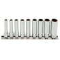 Koken 1/4"Dr Deep Socket Set On Rail - 9pc 3/16"-1/2"-Sockets & Accessories-Tool Factory