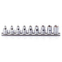 Koken 3/8" Dr Internal Torx Socket Set On Rail - 9pc E4-E16-Sockets & Accessories-Tool Factory