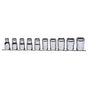 Koken 3/8" Dr Nut Grip Socket Set On Rail - 5pc 10-22mm-Sockets & Accessories-Tool Factory