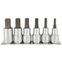 Koken 1/2" Dr Ribe CV Bit Socket Set On Rail - 6pc M5-M14-Sockets & Accessories-Tool Factory