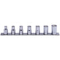 Koken 1/2" Dr Internal Torx Socket Set On Rail - 7pc E10-E24 (77mm)-Sockets & Accessories-Tool Factory