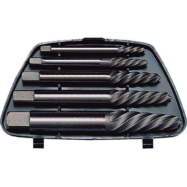 Teng 5Pc Screw Extractor Set - Round Shank | Service Tools - Sets-Hand Tools-Tool Factory