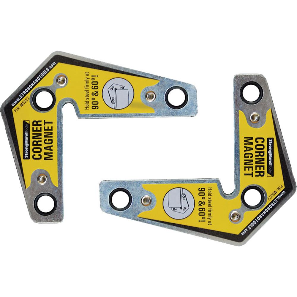Stronghand Corner Magnet Twin Pack | Magnetic Positioners-Welding-Tool Factory