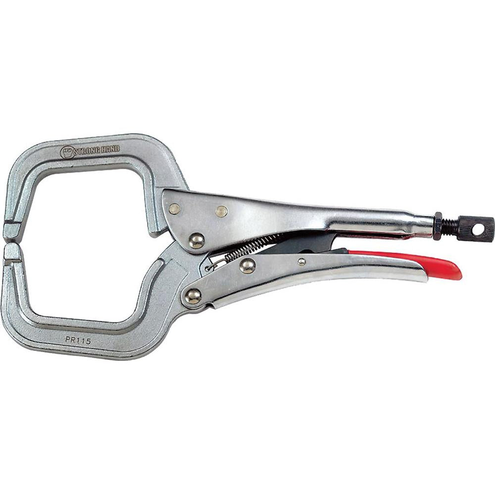Stronghand Locking C-Clamp (Oal 280Mm Swivel Pad) | Pliers-Welding-Tool Factory