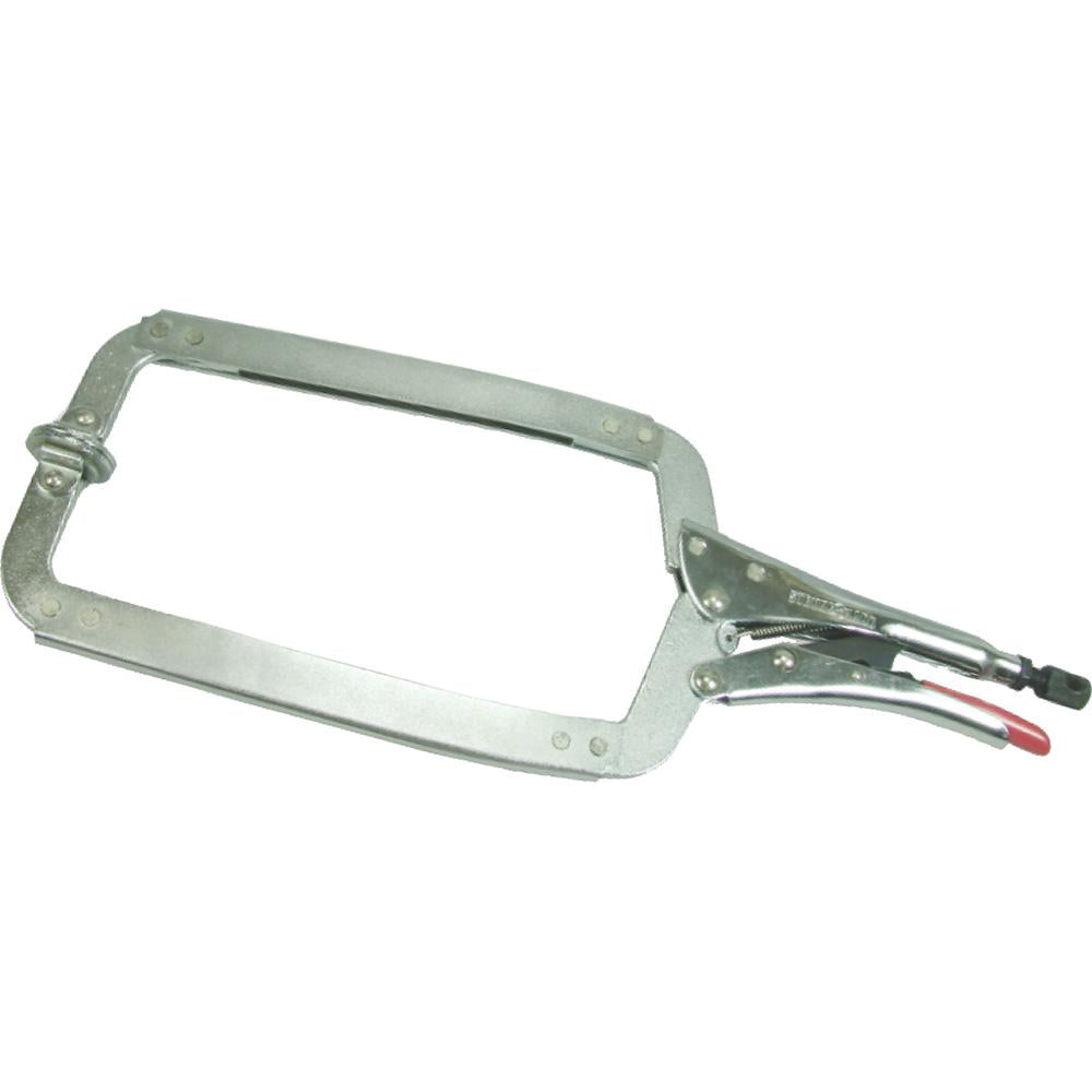 Stronghand Locking C-Clamp (Oal 450Mm Swivel Pad) | Pliers - Locking C-Clamp-Welding-Tool Factory