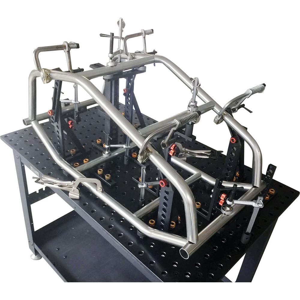 Stronghand Rhino Cart - Table + 122Pc (3D) Fixturing Kit | Tables-Welding-Tool Factory