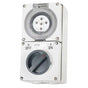 20A 5 Round Pin 500V Switched Socket** | Plugs & Sockets - Switched Socket Outlets-Automotive & Electrical Accessories-Tool Factory