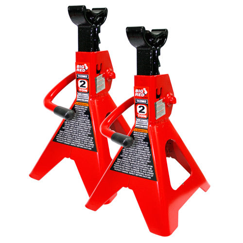 Torin - Big Red Axle Stand (1 Pair) 3 Ton-Workshop Equipment-Tool Factory