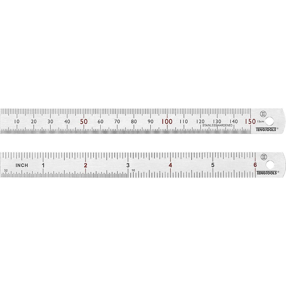 Teng Steel Rule 150Mm | Measuring Tools - Tapes & Rules-Hand Tools-Tool Factory