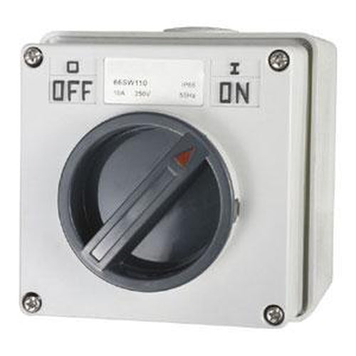 10A 1 Pole 250V Surface Switch Module Ip66** | Plugs & Sockets - Switches-Automotive & Electrical Accessories-Tool Factory