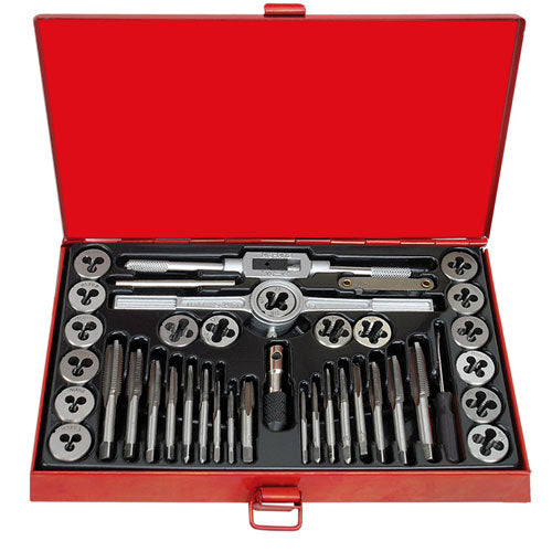 AmPro Tap & Die Set - 39pc-Hand Tools-Tool Factory