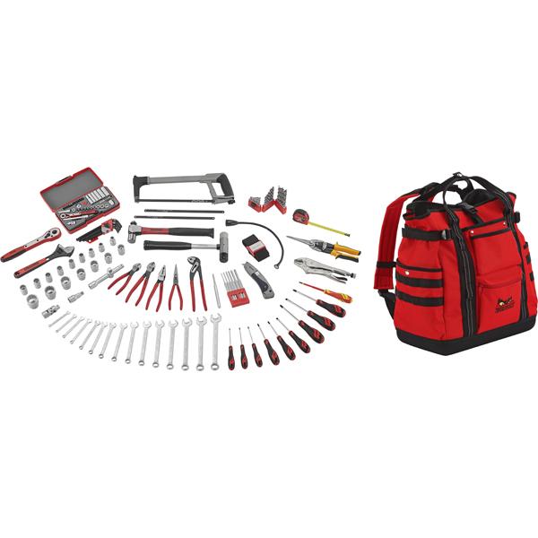 Teng 144Pc Tool Kit W/ Tcsb Backpack Toolbag | Tool Kits-Tool Storage-Tool Factory
